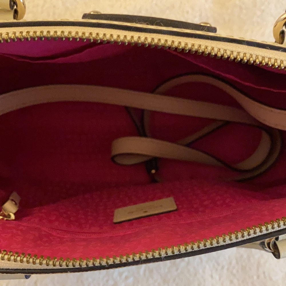 Kate Spade cream handbag with shoulder strap - Picture 3 of 3